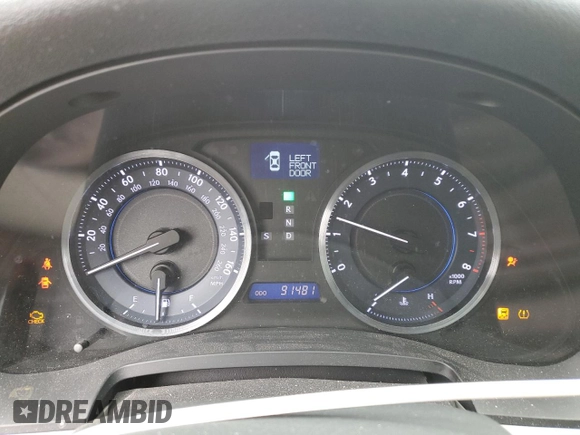 2011 Lexus IS 350 with VIN JTHCE5C2XB5001122, listed as a Copart auction lot 79341644 with 91,481 mi miles and Clean title. Bid and sale history available at DreamBid. Image 9.