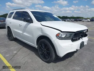 2018 Dodge Durango GT with VIN 1C4RDJDG2JC414504, listed as a IAAI auction lot 42075588 with 62,739 mi miles. Bid and sale history available at carsss.com. Image 6.