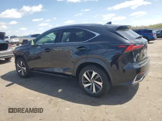 2019 Lexus NX 300h with VIN JTJBJRBZ7K2097983, listed as a Copart auction lot 50781455 with 70,253 mi miles and Salvage title. Bid and sale history available at DreamBid. Image 2.