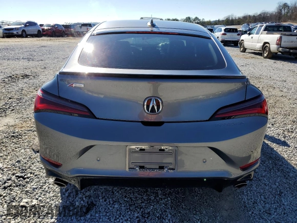 2024 Acura Integra Technology with VIN 19UDE4G70RA016396, listed as a Copart auction lot 87123924 with 10,672 mi miles and Salvage title. Bid and sale history available at DreamBid. Image 6.