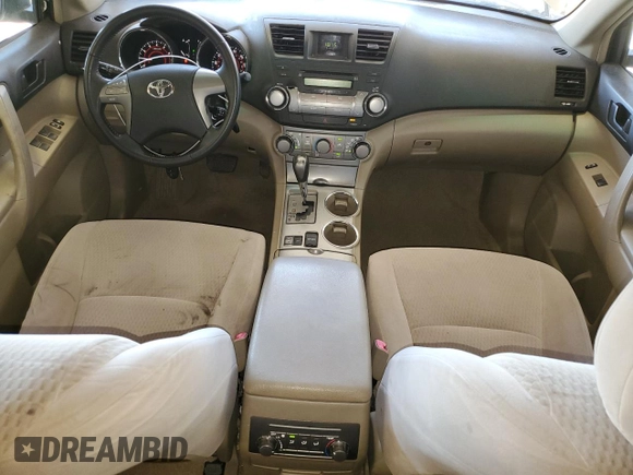2010 Toyota Highlander with VIN JTEZK3EH1A2103785, listed as a Copart auction lot 54875155 with 189,790 mi miles and Salvage title. Bid and sale history available at DreamBid. Image 8.