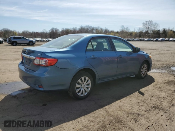 2012 Toyota Corolla L with VIN 5YFBU4EE1CP071016, listed as a Copart auction lot 53506715 with 182,894 mi miles and Salvage Title. Bid and sale history available at carsss.com. Image 3.