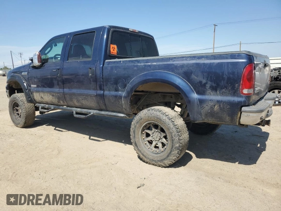 2006 Ford F-250 XL with VIN 1FTSW21P76EC57862, listed as a Copart auction lot 62905515 with 218,060 mi miles and Salvage title. Bid and sale history available at DreamBid. Image 2.