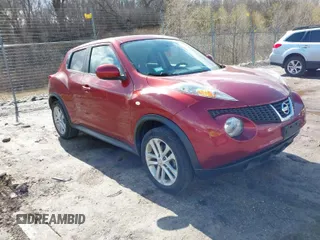 2011 Nissan Juke SV with VIN JN8AF5MV3BT019007, listed as a IAAI auction lot 41939631 with 159,851 mi miles. Bid and sale history available at carsss.com. Image 1.