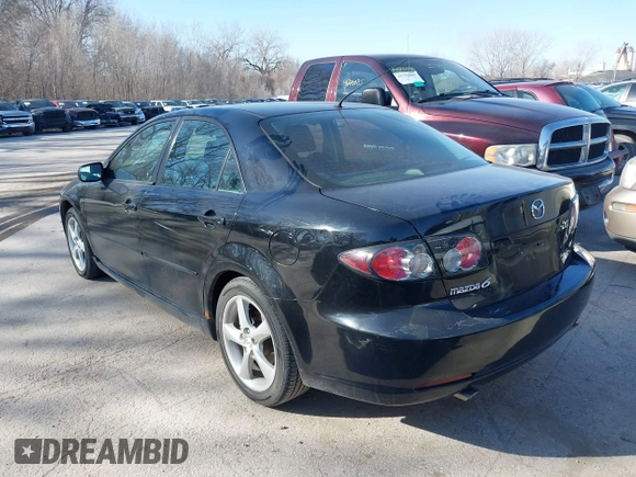 2007 Mazda Mazda6 i Sport VE with VIN 1YVHP80C975M17356, listed as a IAAI auction lot 41774360 with 221,026 mi miles. Bid and sale history available at carsss.com. Image 3.