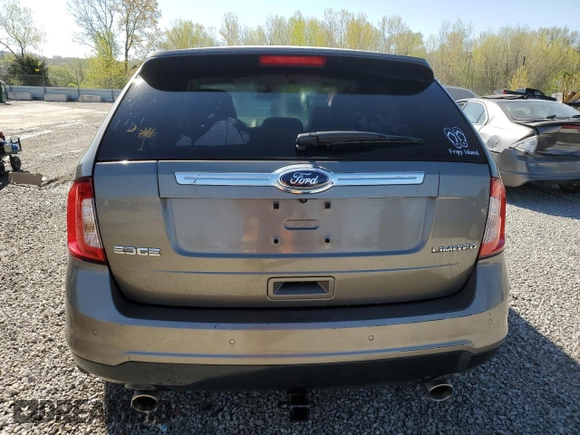 2013 Ford Edge Limited with VIN 2FMDK3KC4DBE02723, listed as a Copart auction lot 52996895 with 46,633 mi miles and Salvage Title. Bid and sale history available at DreamBid. Image 6.