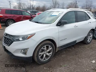 2020 Chevrolet Equinox LT with VIN 3GNAXLEX8LS527490, listed as a IAAI auction lot 41574834 with 90,845 mi miles. Bid and sale history available at carsss.com. Image 2.