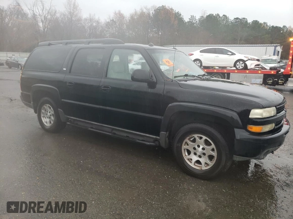 2005 Chevrolet Suburban LT with VIN 3GNEC16Z75G279272, listed as a Copart auction lot 85319404 with 248,339 mi miles and Salvage Title. Bid and sale history available at carsss.com. Image 4.
