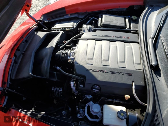 2015 Chevrolet Corvette 1LT with VIN 1G1YB2D76F5122480, listed as a Copart auction lot 48586755 with 57,836 mi miles and Salvage Title. Bid and sale history available at carsss.com. Image 11.