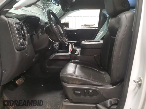 2020 Chevrolet Silverado 1500 LTZ with VIN 3GCUYGED5LG407858, listed as a Copart auction lot 89135715 with 86,088 mi miles and Salvage Title. Bid and sale history available at DreamBid. Image 7.