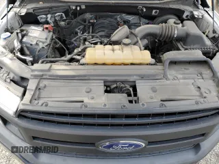 2019 Ford F-150 XL with VIN 1FTEW1C50KFC15847, listed as a Copart auction lot 88732235 with 153,898 mi miles and Salvage Title. Bid and sale history available at DreamBid. Image 11.
