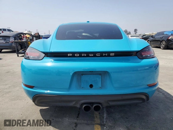 2018 Porsche 718 Cayman z VIN WP0AA2A86JK261947, wystawiony jako Copart lot #51666454 z przebiegiem 71 309 mil mil oraz Szkoda całkowita • Salvage title. Historia ofert i sprzedaży dostępna na DreamBid. Obrazek 6.