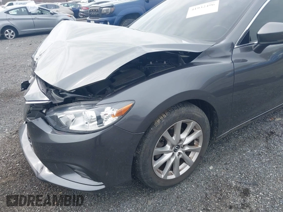 2017 Mazda 6 Sport with VIN JM1GL1U52H1120972, listed as a IAAI auction lot 41932496 with 86,206 mi miles. Bid and sale history available at carsss.com. Image 6.