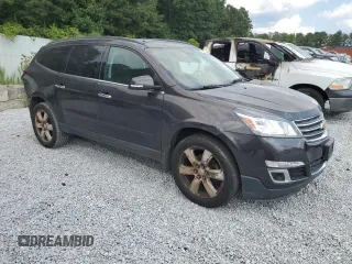 2017 Chevrolet Traverse LT with VIN 1GNKRGKDXHJ158138, listed as a Copart auction lot 67418044 with 120,048 mi miles and Salvage Title. Bid and sale history available at DreamBid. Image 4.