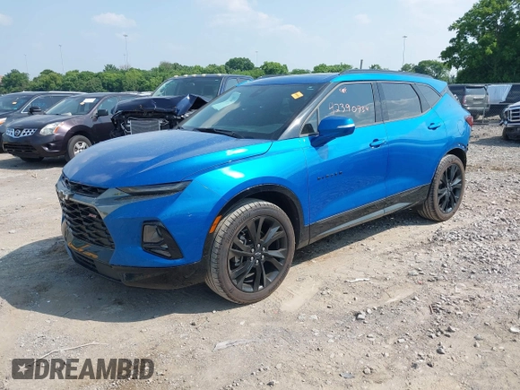 2020 Chevrolet Blazer RS с VIN 3GNKBERS6LS574787, выставлен на аукционе IAAI как лот 42390734 с пробегом 39 647 миль миль и . История ставок и продаж доступна на DreamBid. Изображение 18.