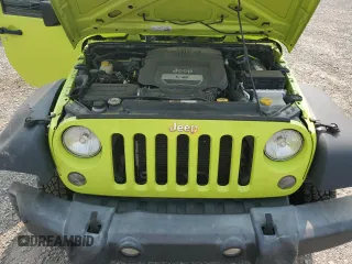 2016 Jeep Wrangler Unlimited Sport RHD with VIN 1C4BJWKG6GL321455, listed as a Copart auction lot 58785665 with 174,553 mi miles and Salvage title. Bid and sale history available at DreamBid. Image 11.