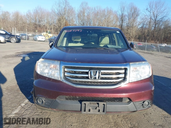2015 Honda Pilot LX with VIN 5FNYF4H29FB052414, listed as a IAAI auction lot 41087393 with Not Provided miles. Bid and sale history available at carsss.com. Image 12.