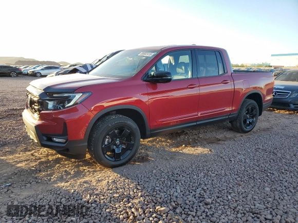 2024 Honda Ridgeline Black Edition with VIN 5FPYK3F85RB000304, listed as a Copart auction lot 58002415 with 15,152 mi miles and Salvage title. Bid and sale history available at DreamBid. Image 1.