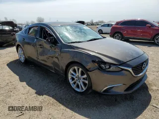 2017 Mazda Mazda6 Touring with VIN JM1GL1V53H1106304, listed as a Copart auction lot 52975405 with 96,914 mi miles and Salvage Title. Bid and sale history available at carsss.com. Image 4.