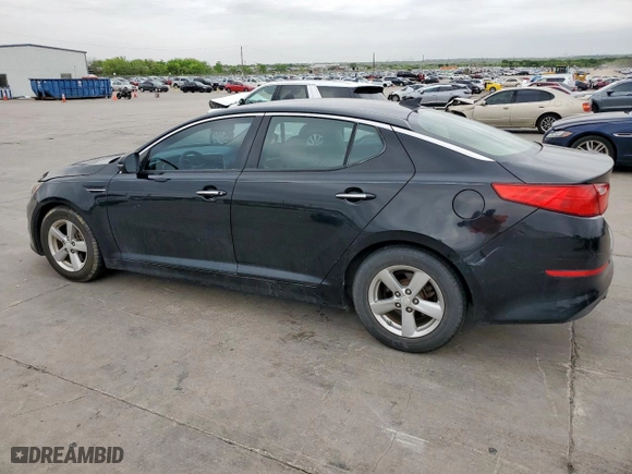 2015 Kia Optima LX with VIN 5XXGM4A7XFG401777, listed as a Copart auction lot 51649725 with 133,512 mi miles and Salvage Title. Bid and sale history available at carsss.com. Image 2.