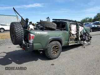 2021 Toyota Tacoma SR5 z VIN 3TMDZ5BN8MM112478, wystawiony jako Copart lot #55741375 z przebiegiem Nie podano mil oraz Nie do naprawy • Non repairable. Historia ofert i sprzedaży dostępna na DreamBid. Obrazek 3.