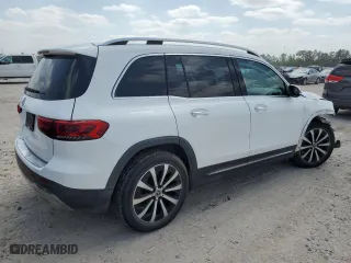 2021 Mercedes-Benz GLB with VIN W1N4M4GB0MW148696, listed as a Copart auction lot 53642925 with 78,483 mi miles and Salvage Title. Bid and sale history available at carsss.com. Image 3.