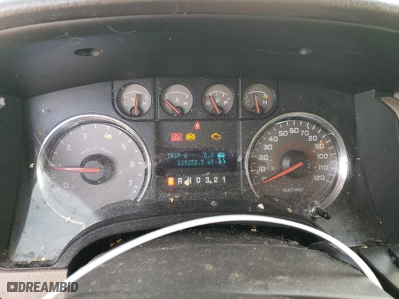2010 Ford F-150 XL with VIN 1FTEX1C85AKB70823, listed as a Copart auction lot 43634815 with 229,250 mi miles and Salvage Title. Bid and sale history available at carsss.com. Image 9.