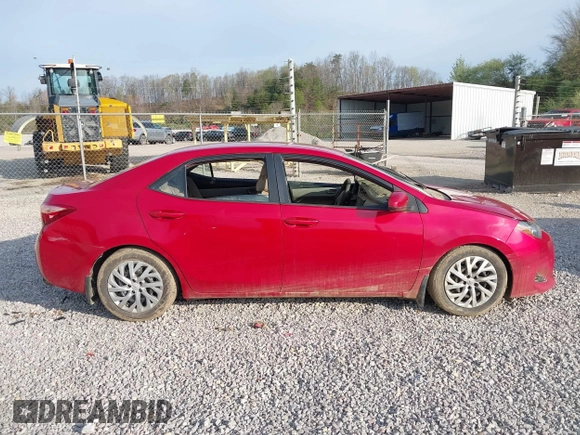 2018 Toyota Corolla L with VIN 2T1BURHE8JC058060, listed as a IAAI auction lot 42011798 with Not provided miles and . Bid and sale history available at DreamBid. Image 13.
