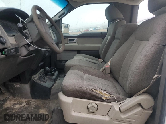 2010 Ford F-150 XL with VIN 1FTMF1EW4AKE00975, listed as a Copart auction lot 86004554 with 290,849 mi miles and Non Repairable. Bid and sale history available at DreamBid. Image 7.