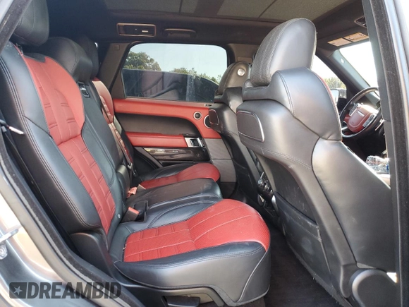 2016 Land Rover Range Rover Sport Autobiography z VIN SALWV2EF2GA562774, wystawiony jako Copart lot #55196124 z przebiegiem Nie podano mil oraz Czysty tytuł • Clean title. Historia ofert i sprzedaży dostępna na DreamBid. Obrazek 11.