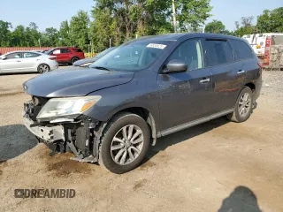 2014 Nissan Pathfinder SL with VIN 5N1AR2MM6EC651699, listed as a Copart auction lot 59836525 with 169,211 mi miles and Salvage title. Bid and sale history available at DreamBid. Image 1.