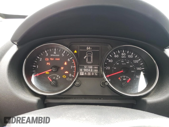 2015 Nissan Rogue S z VIN JN8AS5MVXFW760058, wystawiony jako Copart lot #55049235 z przebiegiem 91 188 mil mil oraz Czysty tytuł • Clean title. Historia ofert i sprzedaży dostępna na DreamBid. Obrazek 9.