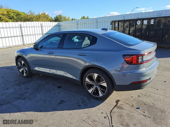 2023 Polestar 2 with VIN YSMEG3KA2PL157213, listed as a Copart auction lot 73552944 with 10,336 mi miles and Clean Title. Bid and sale history available at carsss.com. Image 2.