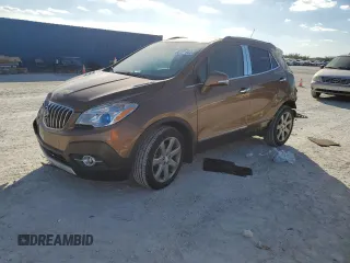 2016 Buick Encore Leather with VIN KL4CJCSB3GB548562, listed as a Copart auction lot 83181884 with 35,412 mi miles and Salvage Title. Bid and sale history available at carsss.com. Image 1.