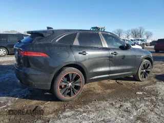 2017 Jaguar F-Pace S with VIN SADCM2BV1HA061406, listed as a Copart auction lot 88401635 with 75,845 mi miles and Salvage Title. Bid and sale history available at DreamBid. Image 3.
