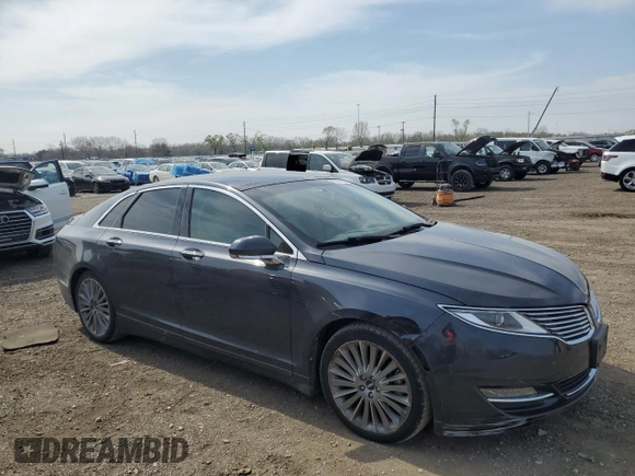 2013 Lincoln MKZ with VIN 3LN6L2JK7DR800616, listed as a Copart auction lot 52123875 with 116,311 mi miles and Salvage Title. Bid and sale history available at carsss.com. Image 4.