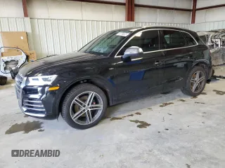 2018 Audi SQ5 Premium Plus with VIN WA1A4AFY7J2119403, listed as a Copart auction lot 88798535 with Not Provided miles and Salvage Title. Bid and sale history available at DreamBid. Image 1.