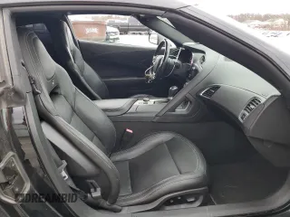 2019 Chevrolet Corvette Z06 2LZ with VIN 1G1YS2D68K5605471, listed as a Copart auction lot 84206164 with 87,844 mi miles and Salvage Title. Bid and sale history available at carsss.com. Image 10.