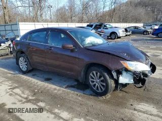 2012 Chrysler 200 Touring with VIN 1C3CCBBB9CN283623, listed as a Copart auction lot 79206564 with 126,295 mi miles and Salvage Title. Bid and sale history available at DreamBid. Image 4.