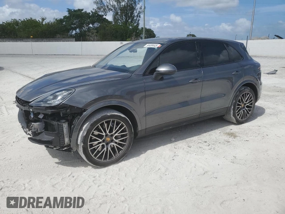 2021 Porsche Cayenne z VIN WP1AA2AY2MDA07577, wystawiony jako Copart lot #54489445 z przebiegiem 35 810 mil mil oraz Szkoda całkowita • Salvage title. Historia ofert i sprzedaży dostępna na DreamBid. Obrazek 1.