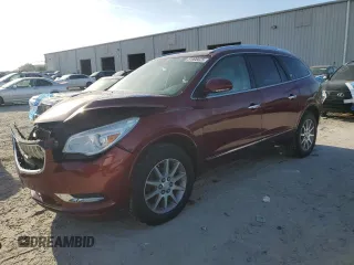 2017 Buick Enclave Leather with VIN 5GAKRBKDXHJ264392, listed as a Copart auction lot 51998025 with 181,689 mi miles and Salvage Title. Bid and sale history available at carsss.com. Image 1.