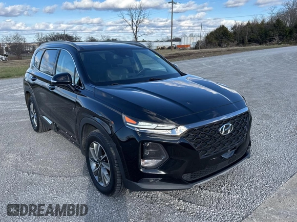 2019 Hyundai Santa Fe Ultimate with VIN 5NMS5CAD9KH008906, listed as a Copart auction lot 41676125 with 176,926 mi miles and Clean Title. Bid and sale history available at carsss.com. Image 1.