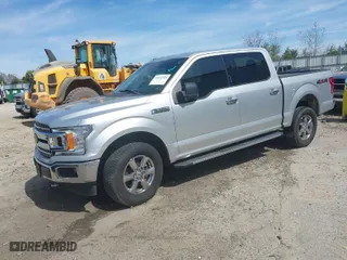 2018 Ford F-150 XL with VIN 1FTEW1EG2JFE36699, listed as a IAAI auction lot 41842524 with 152,813 mi miles. Bid and sale history available at carsss.com. Image 2.