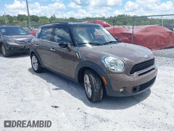 2013 MINI Countryman S с VIN WMWZC3C59DWP24907, выставлен на аукционе IAAI как лот 42719063 с пробегом 64 138 миль миль и . История ставок и продаж доступна на DreamBid. Изображение 1.
