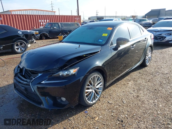 2014 Lexus IS 250 with VIN JTHBF1D24E5025937, listed as a IAAI auction lot 41902832 with 132,290 mi miles and . Bid and sale history available at DreamBid. Image 17.