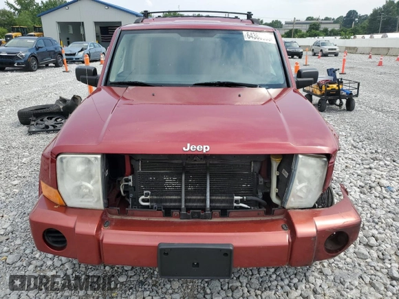 2006 Jeep Commander z VIN 1J8HG48K76C131681, wystawiony jako Copart lot #64386985 z przebiegiem 142 135 mil mil oraz Szkoda całkowita • Salvage title. Historia ofert i sprzedaży dostępna na DreamBid. Obrazek 5.