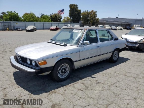 1979 BMW 5 Series with VIN 5330332, listed as a Copart auction lot 59641685 with 242,458 mi miles and Non repairable. Bid and sale history available at DreamBid. Image 1.