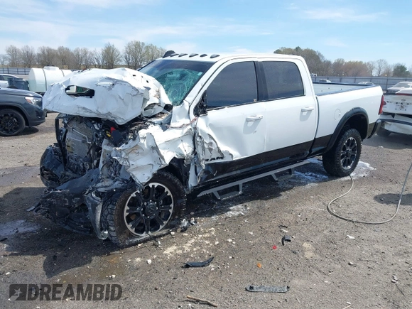 2024 Ram 2500 Rebel with VIN 3C6UR5EJ2RG278405, listed as a IAAI auction lot 41824632 with 29,303 mi miles. Bid and sale history available at carsss.com. Image 19.