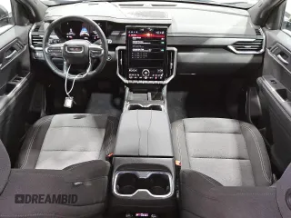 2025 GMC Acadia FWD Elevation z VIN 1GKENKRS5SJ190080, wystawiony jako Copart lot #53855345 z przebiegiem 4 606 mil mil oraz Czysty tytuł • Clean title. Historia ofert i sprzedaży dostępna na DreamBid. Obrazek 8.