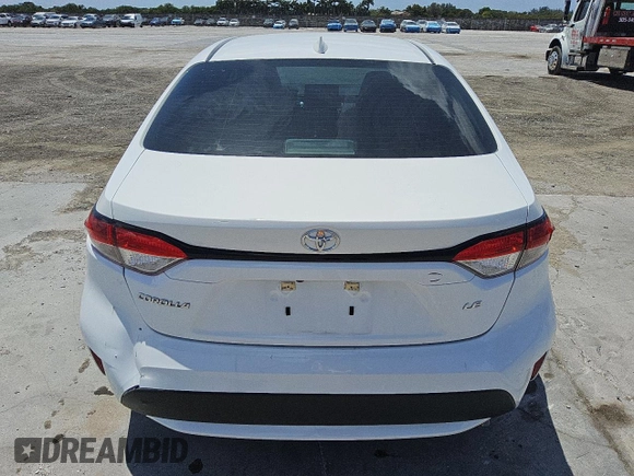 2022 Toyota Corolla LE with VIN 5YFEPMAE2NP388171, listed as a Copart auction lot 52139875 with 56,865 mi miles and Clean Title. Bid and sale history available at DreamBid. Image 6.